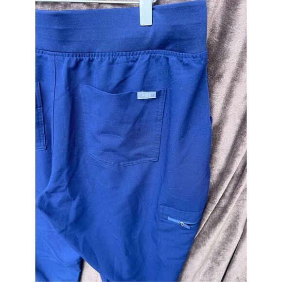Figs Blue Scrub Pants Woman’s Size XXL/P Po#3752 - Picture 11 of 11
